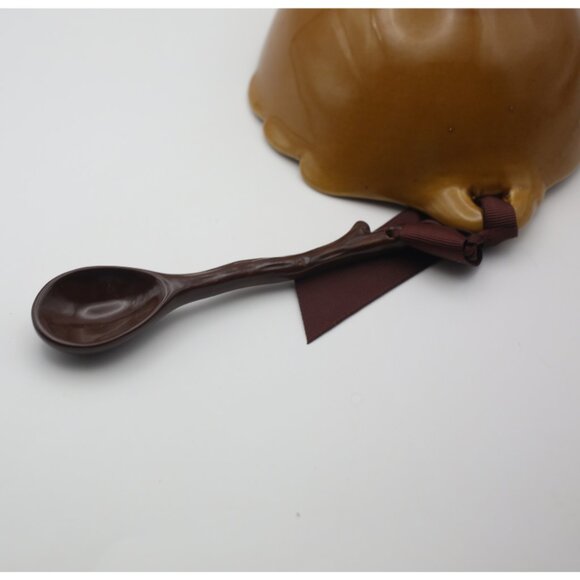 Hallmark Autumn Acorn Bowl with Twig Serving Spoon: Fall/Thanksgiving - Picture 8 of 8